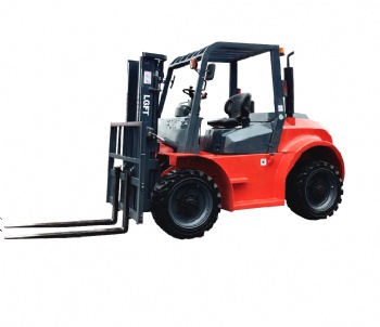 3 tons 3.5 tons 4WD terrain forklift